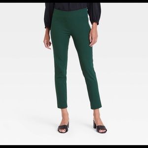 Target A New Day, High Rise skinny ankle pant, green